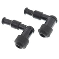2X Spark Plug Boot Cap Cover Resistor LB05F 90 Degree for ATV Motorcycle Snow