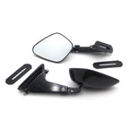 Diamond Shape Rearview Mirrors for Honda Suzuki Yamaha Kawasaki