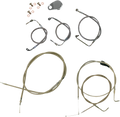 Handlebar Cable/Brake Line Kit for LA Choppers (18" - 20" Ape Hanger)