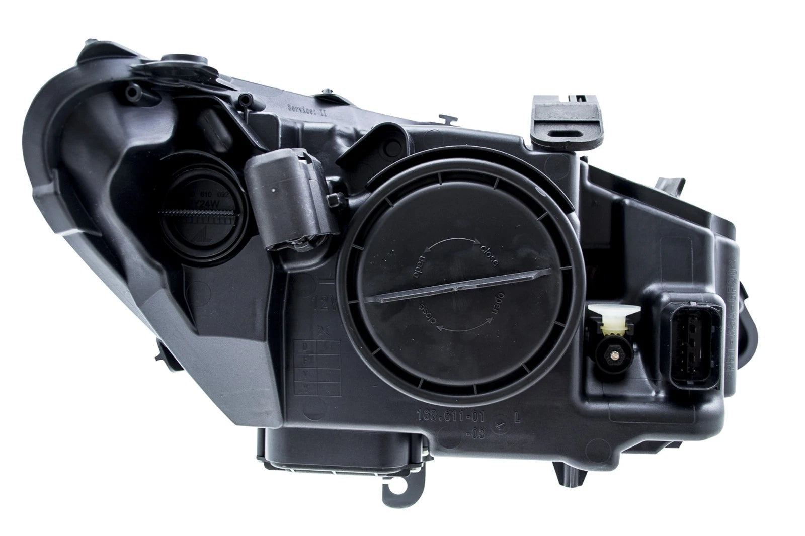 Hella Driver Left Headlight Assembly 009934451 for BMW Z4 (2009–2013)