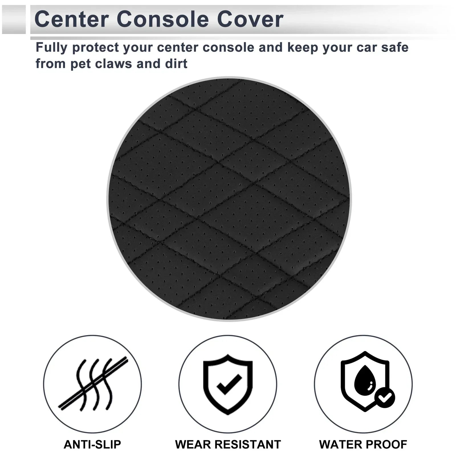 Center Console Cover 1 pc for BMW X3 (2018-2024)