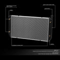 OE Style Aluminum Core Radiator DPI 1521 for Chevy/GMC C/K Pickup (1994–2000)
