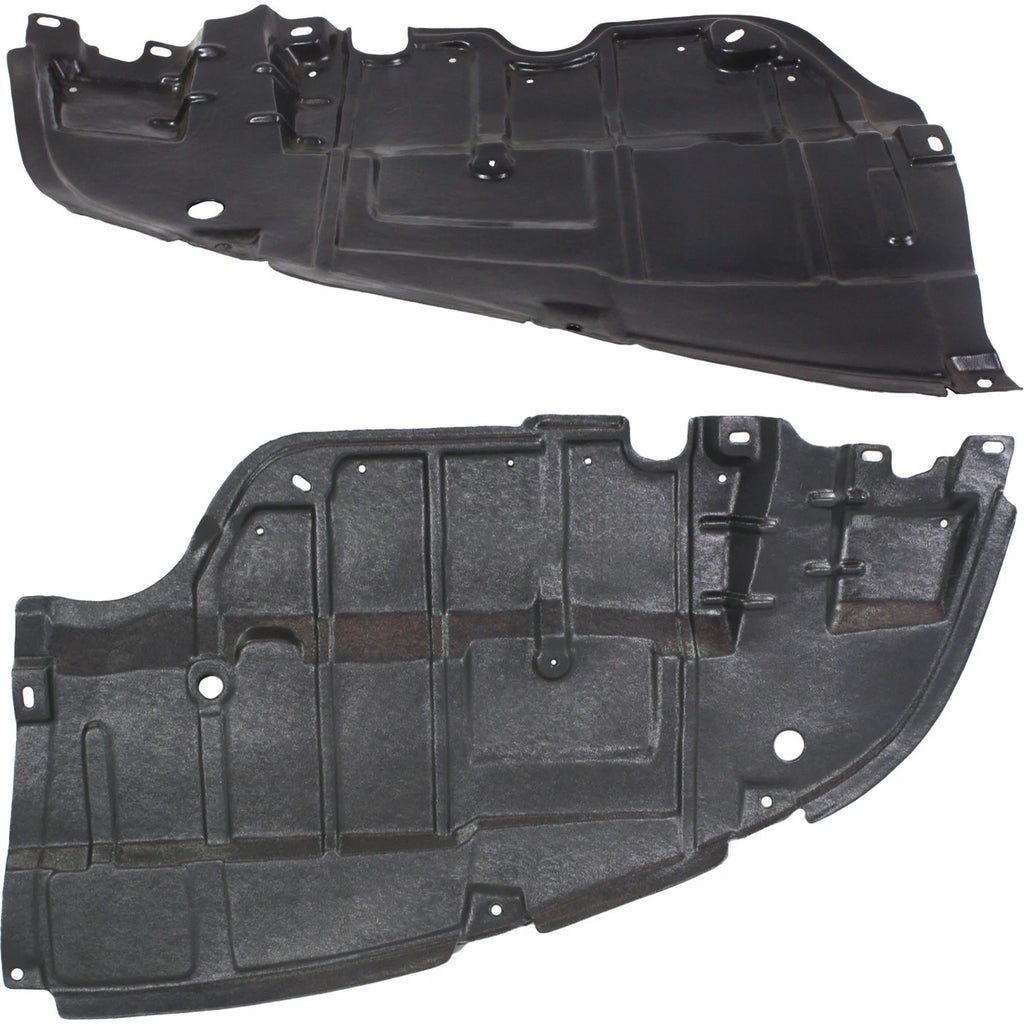 Set of 2 Engine Splash Shields for Lexus ES350 (2009–2012)