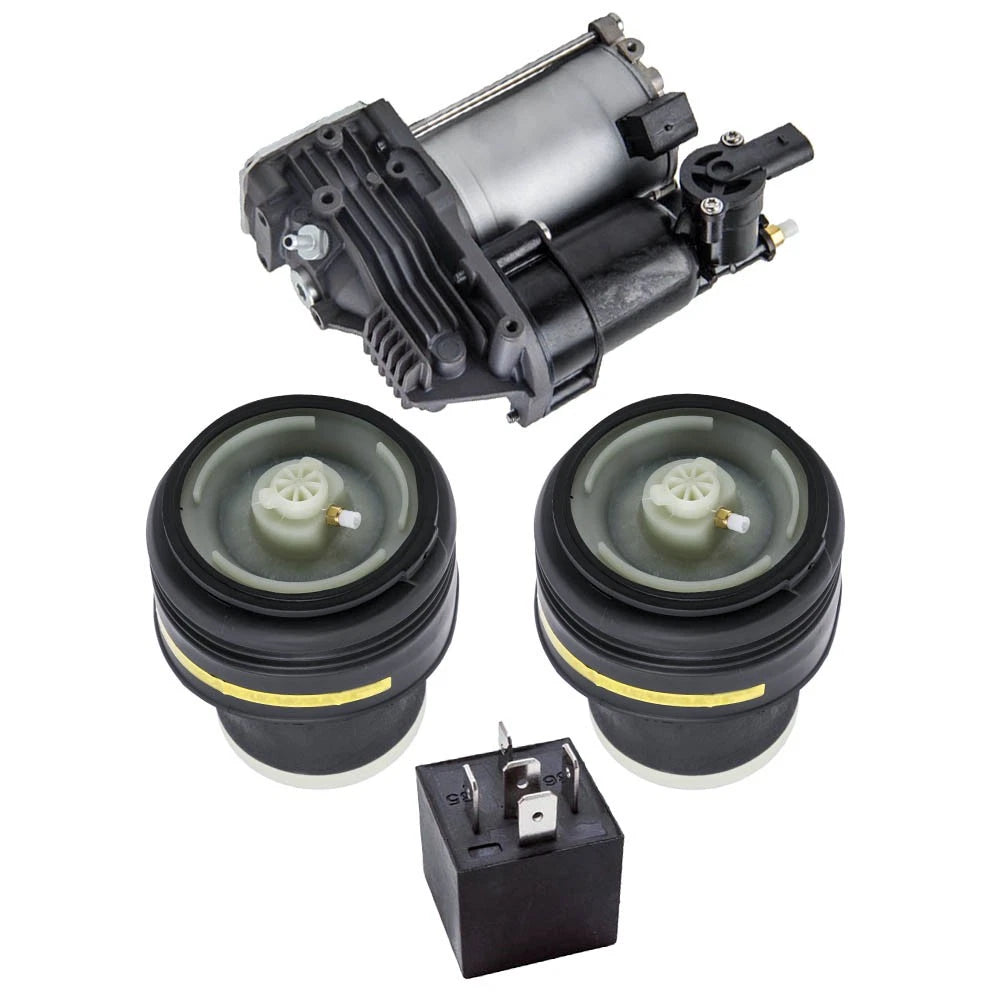 Rear Air Spring Bag & Suspension Air Compressor for BMW E70 E71 E72