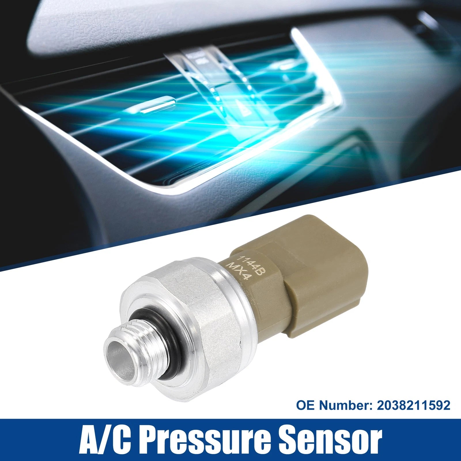Air Conditioner Pressure Sensor Switch for Mercedes-Benz C 