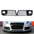 Glossy Black Honeycomb Fog Light Grille for Audi TT (2009-2014)