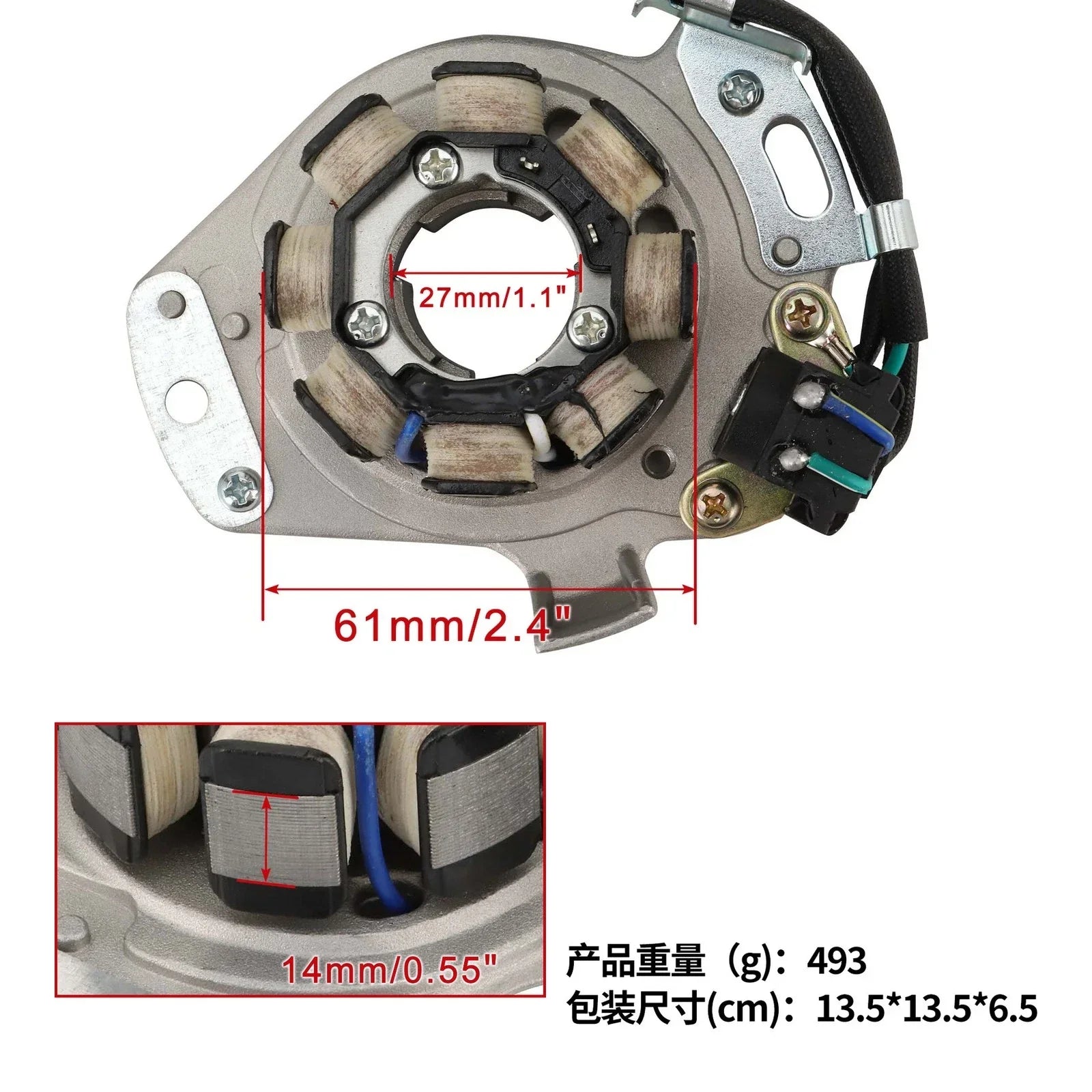 Stator Generator for Honda CR250R (1990–2001)