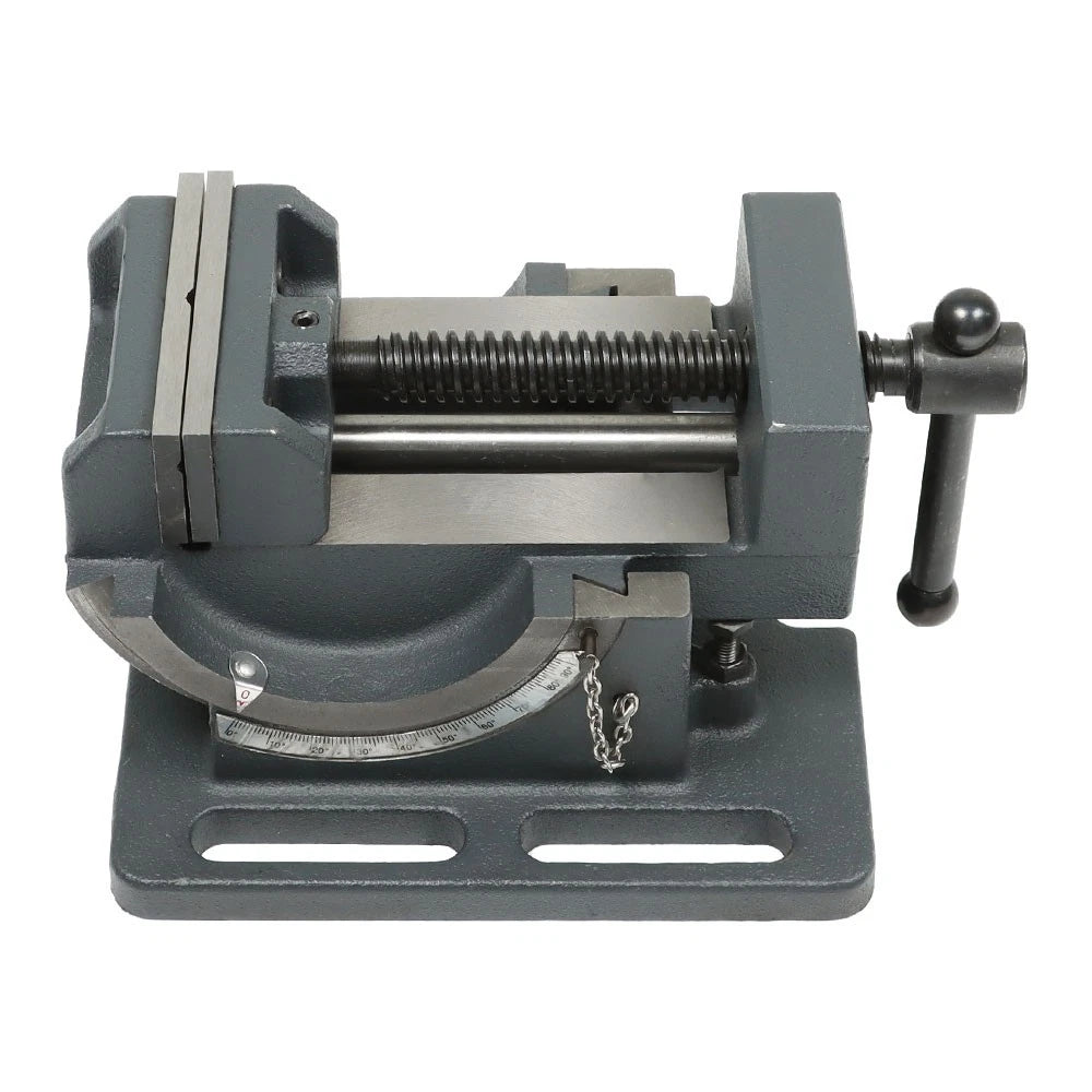3.25-Inch Industrial Strength Tilting Angle Vise for Benchtop/Drill Press