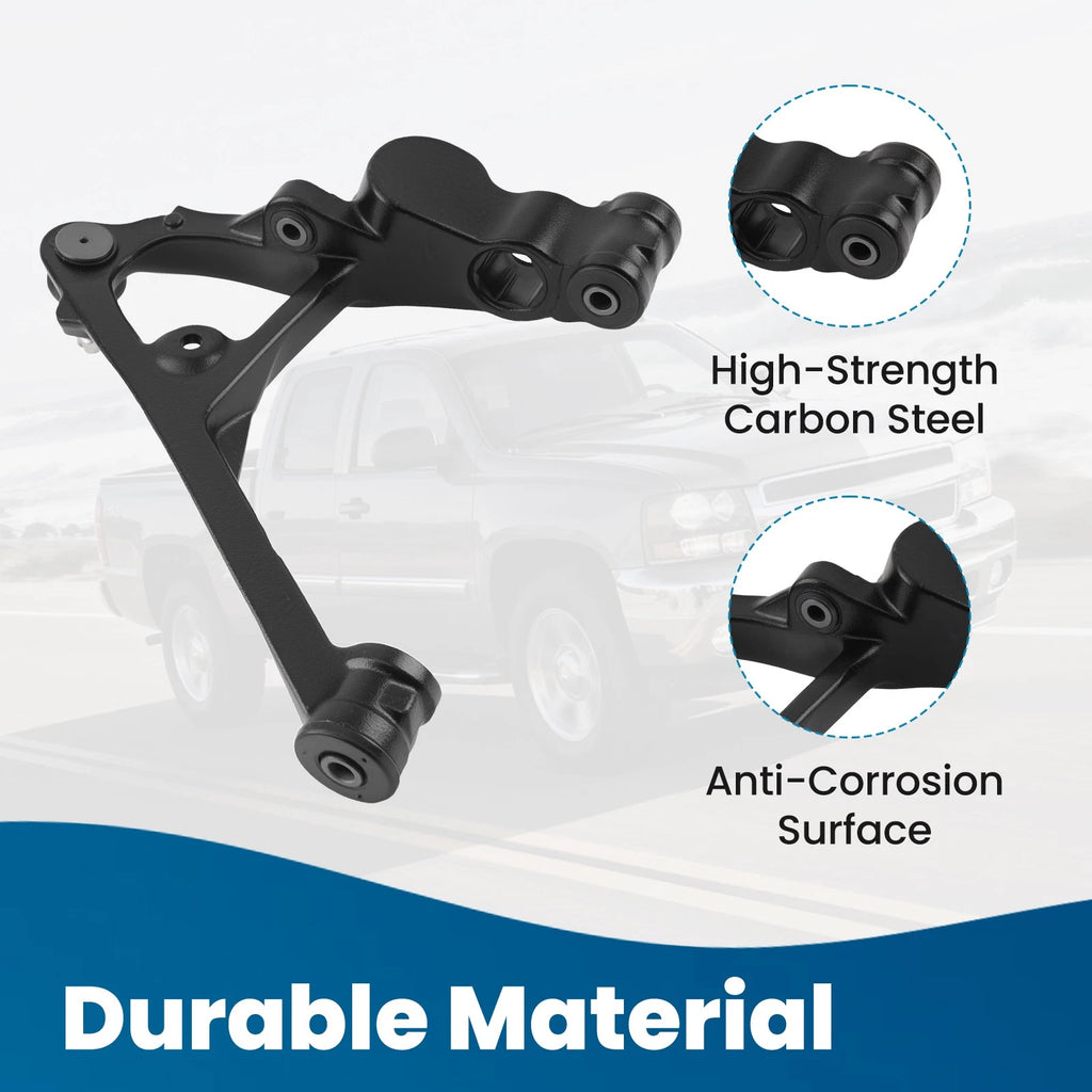 Passenger Front Lower Control Arm for GMC Sierra Yukon XL 1500 (1999–2006)