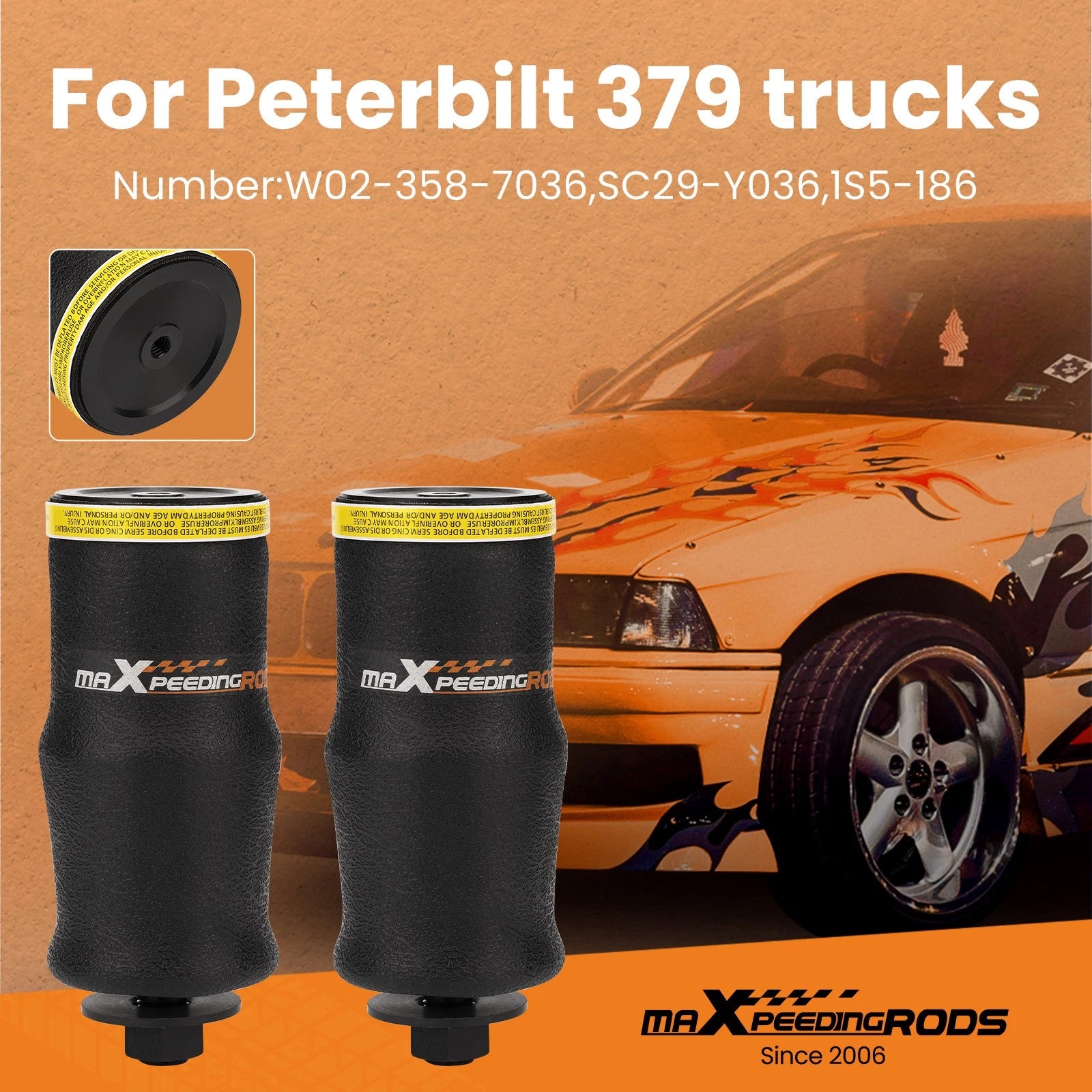 Air Spring Cabin for Peterbilt 379 (2000-2007)