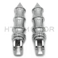 Spike Bamboo Footpegs for Kawasaki ZX-11R (2000–2001) ZX-10R (2004–2016)