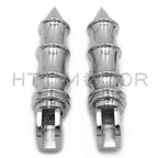 Spike Bamboo Footpegs for Kawasaki ZX-11R (2000–2001) ZX-10R (2004–2016)