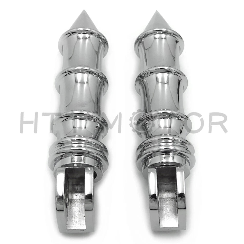 Spike Bamboo Footpegs for Kawasaki ZX-11R (2000–2001) ZX-10R (2004–2016)