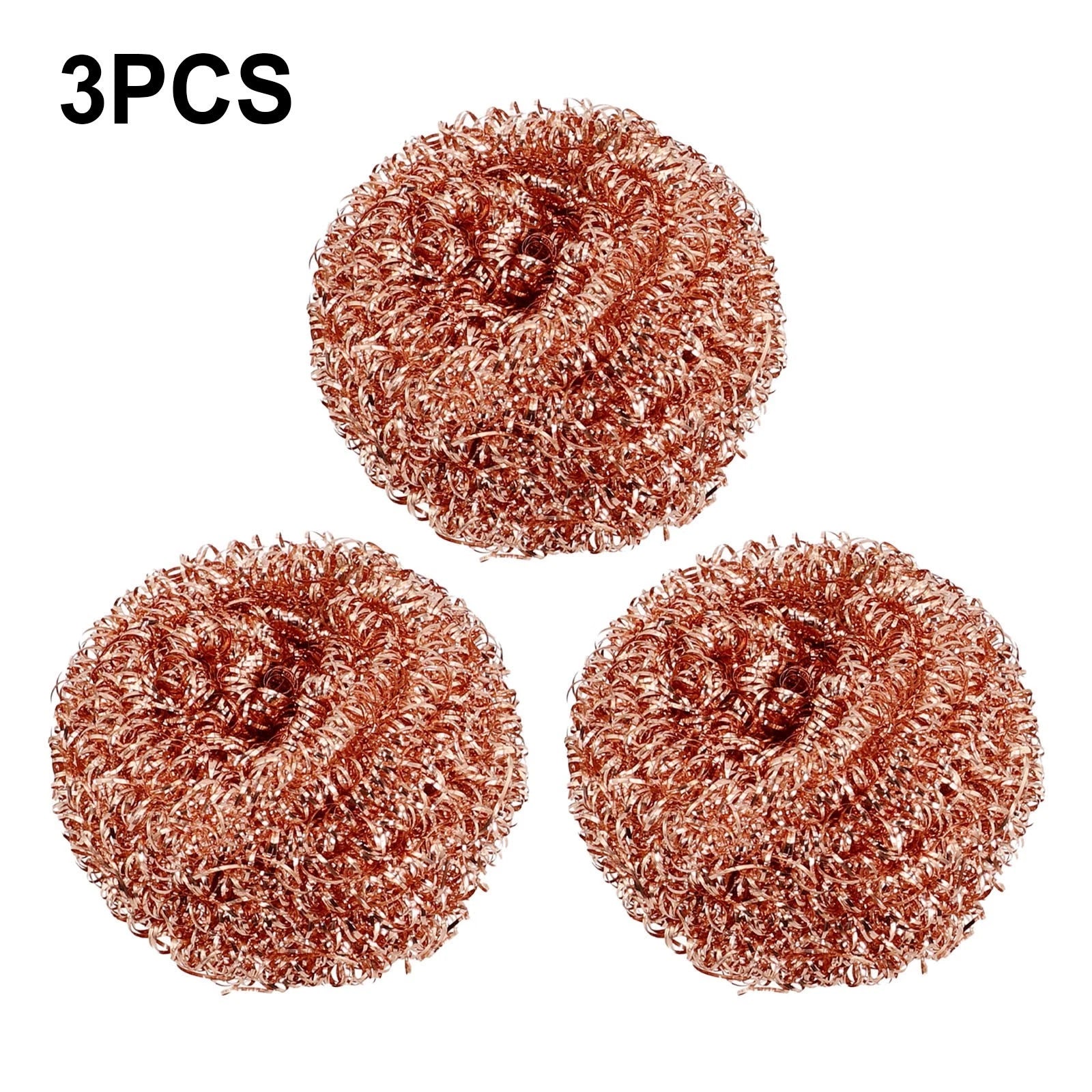 Copper Metal Sponge Balls for Effective Iron Tip Nozzle Slag Removal