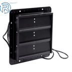 12" Black Aluminum Shutter Exhaust Fan for Greenhouse Garage