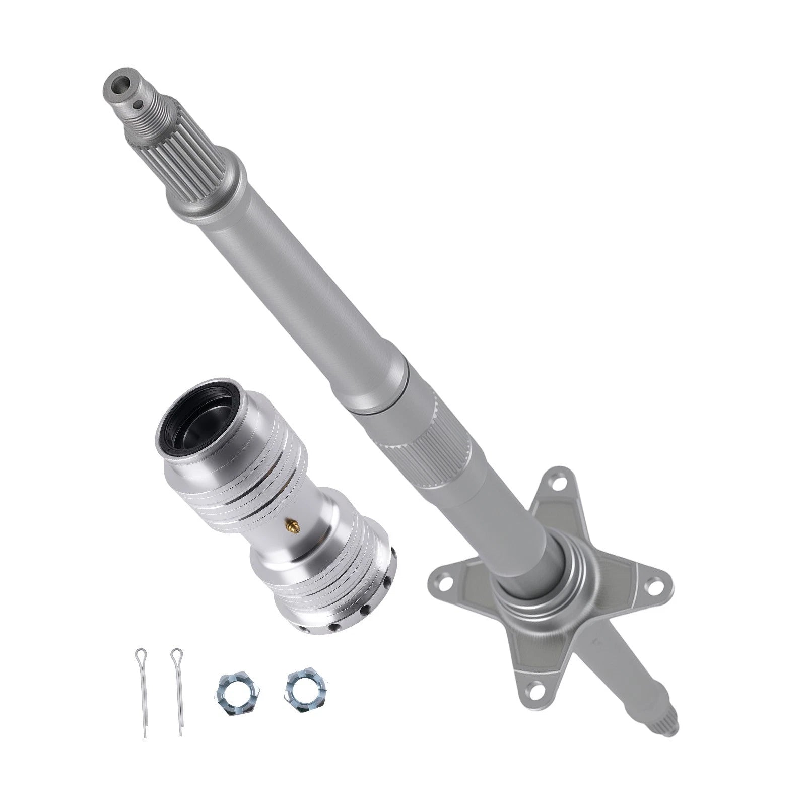 Rear Axle for Honda Sportrax 450 TRX450R/ER (2004–2014) w/Bearing Carrier