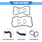 Valve Cover Gasket Kit for Subaru Forester (2004–2013) Rubber Black