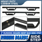 3" Running Board Side Step Hoop Bar for Toyota Tacoma (2005–2023)