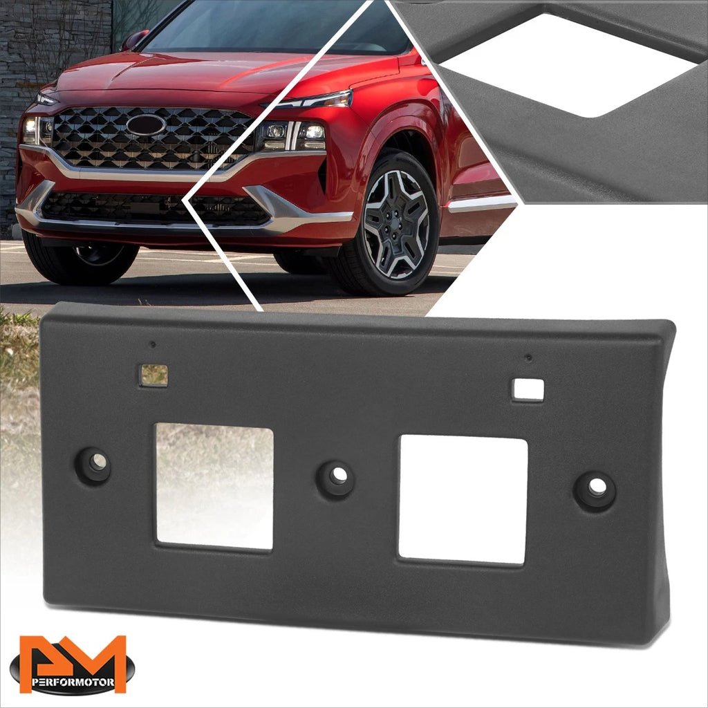 Front License Plate Mounting Bracket for Hyundai Santa Fe (2021–2023)