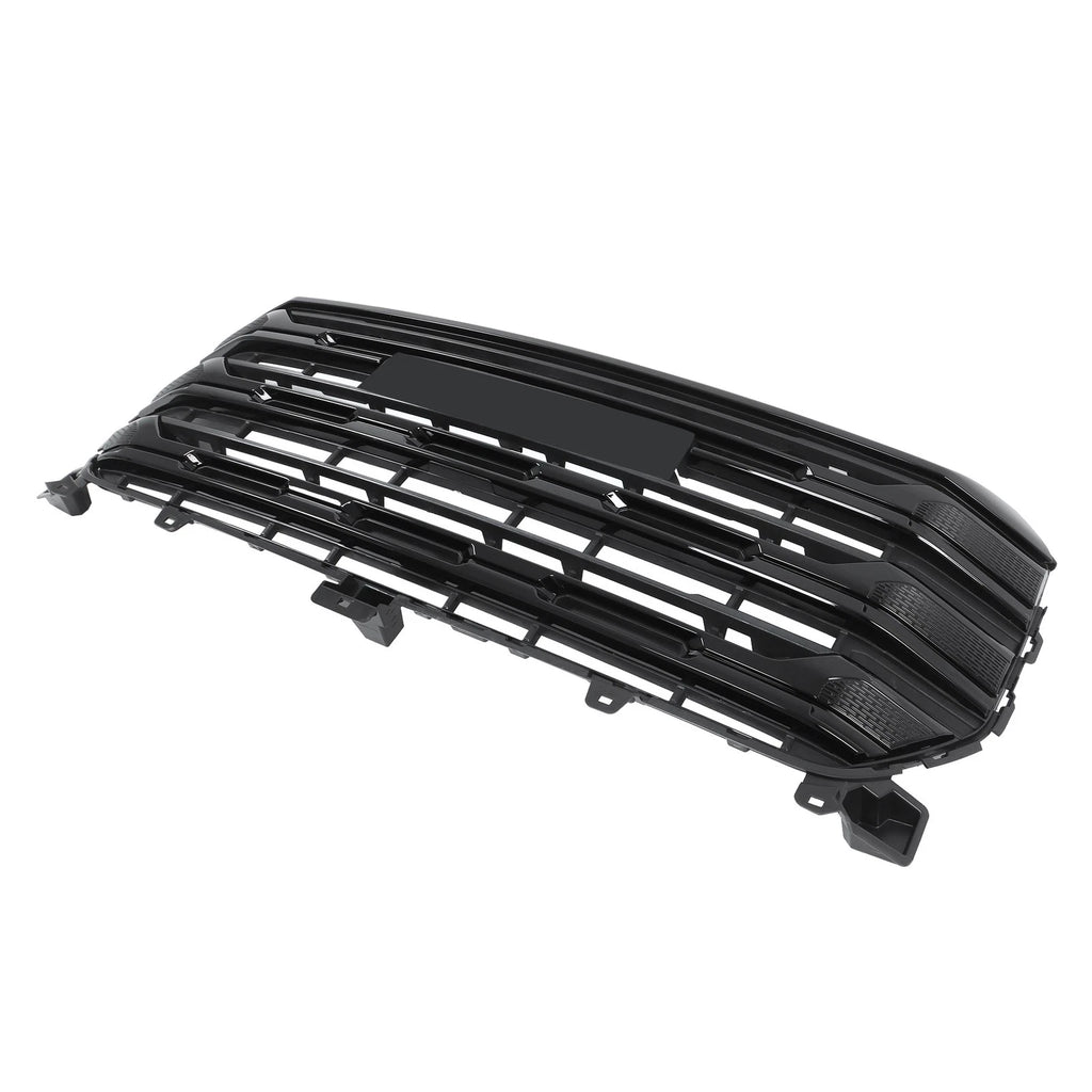 Front Upper Grille Assembly for GMC Sierra 1500 (2022-2024) Gloss Black