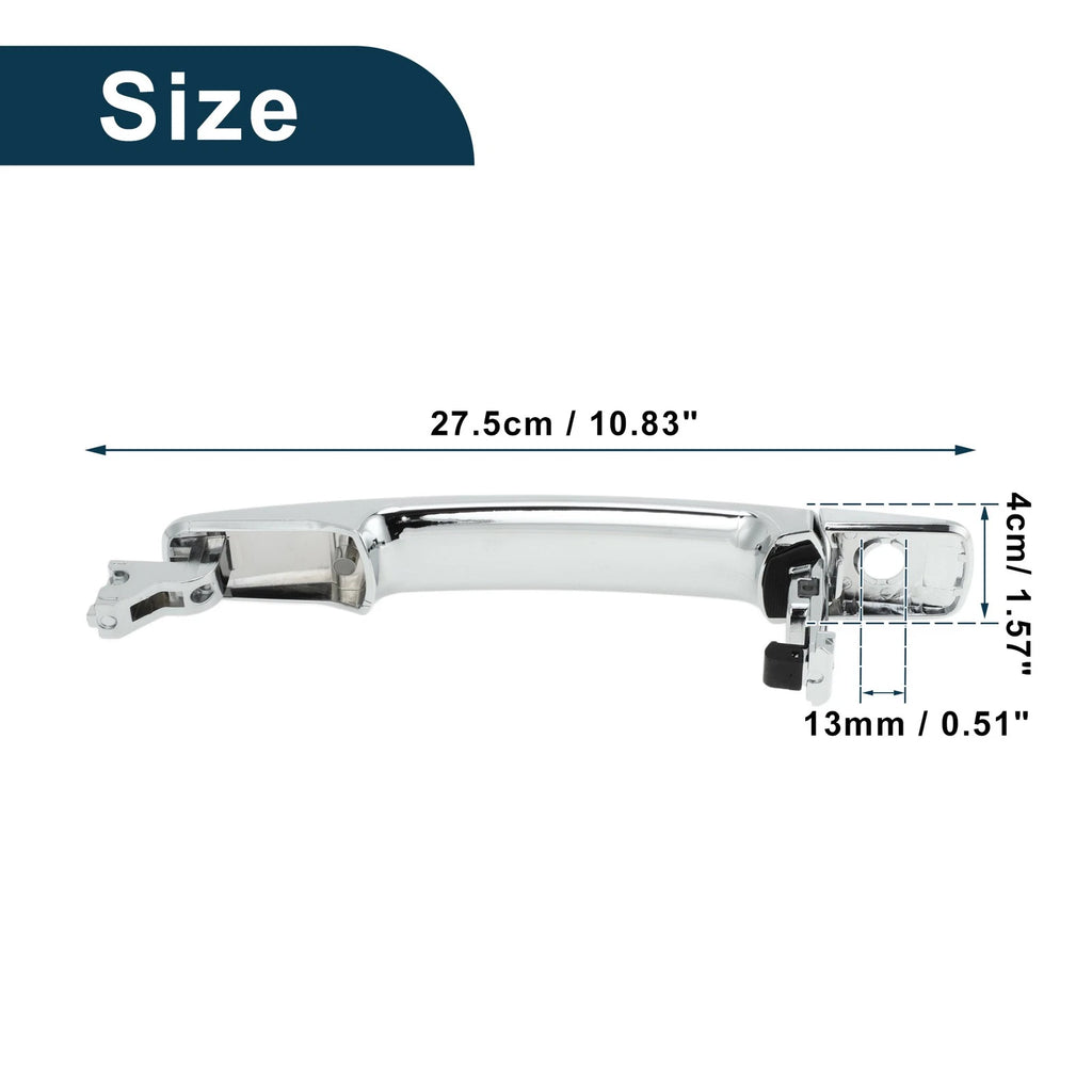 Front Left Exterior Door Handle for Infiniti FX35 FX45 (2003–2008) No. 80640CA012