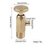 Brass Water Valve Accessory for Water Heater
