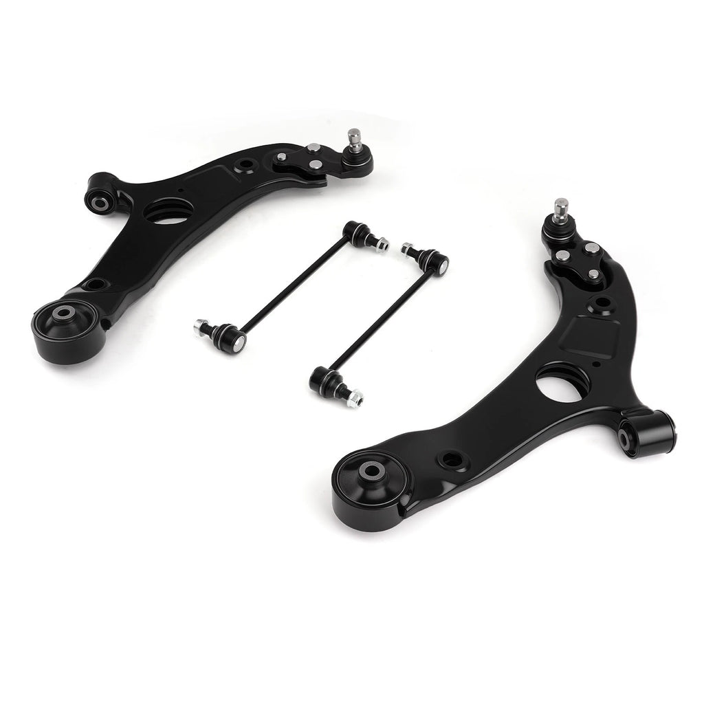 Set of 4 Front Lower Control Arms & Sway Bar Links for Sonata Azera Optima (2012–2015)
