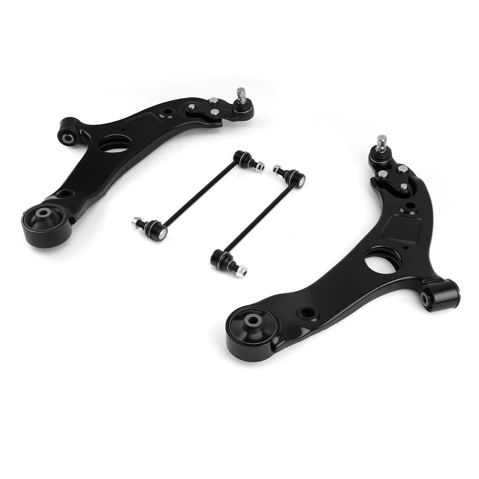 Set of 4 Front Lower Control Arms & Sway Bar Links for Sonata Azera Optima (2012–2015)