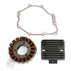 Magneto Stator, Voltage Rectifier, Gasket for Yamaha FZ6R XJ6F XJ6N XJ6S (2009–2017)