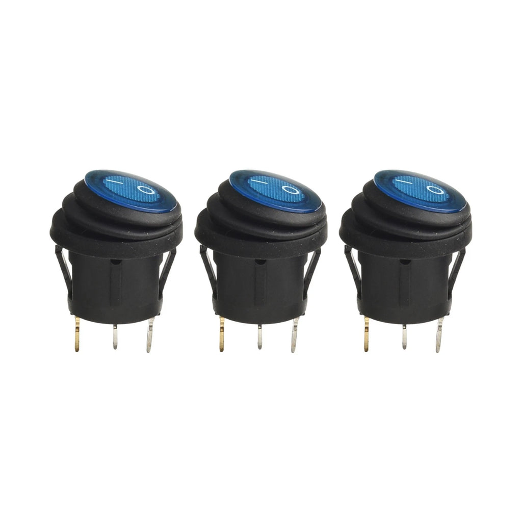 12V SPST Toggle Switch with Waterproof Housing for Cars and ATVs