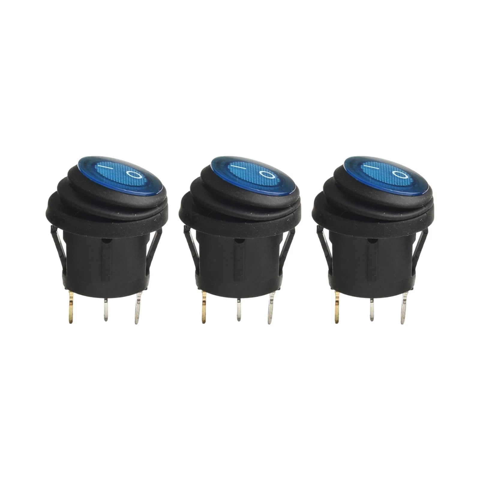 12V SPST Toggle Switch with Waterproof Housing for Cars and ATVs