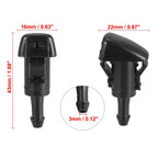 4pcs Wiper Washer Nozzle Jet for Dodge Neon (1995–2005) 5116088AA