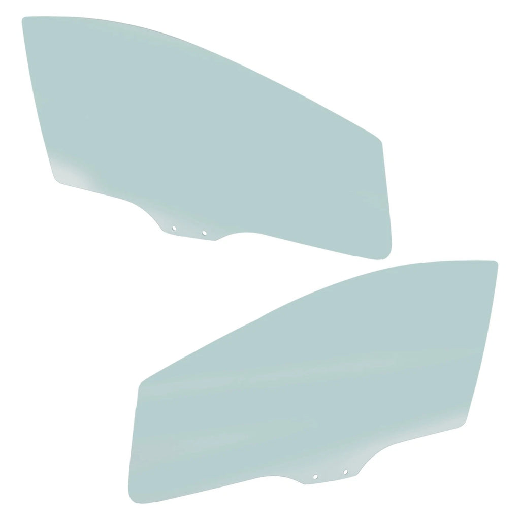 Set of 2 Front Door Glasses for Mazda