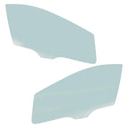 Set of 2 Front Door Glasses for Mazda