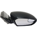 Right Side Power Mirror for Ford Escape (2017–2019) Manual Folding Textured Black