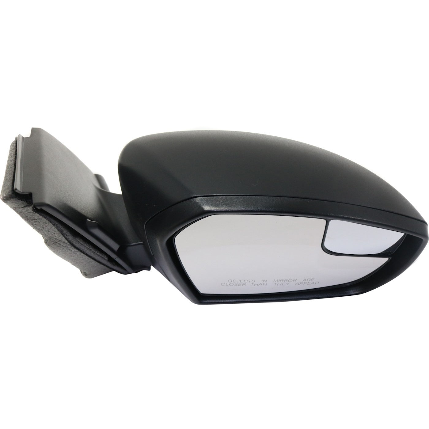 Right Side Power Mirror for Ford Escape (2017–2019) Manual Folding Textured Black