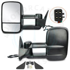 2X Towing Power Mirrors for Chevy GMC C/K 1500 2500 3500 (1988–1998)