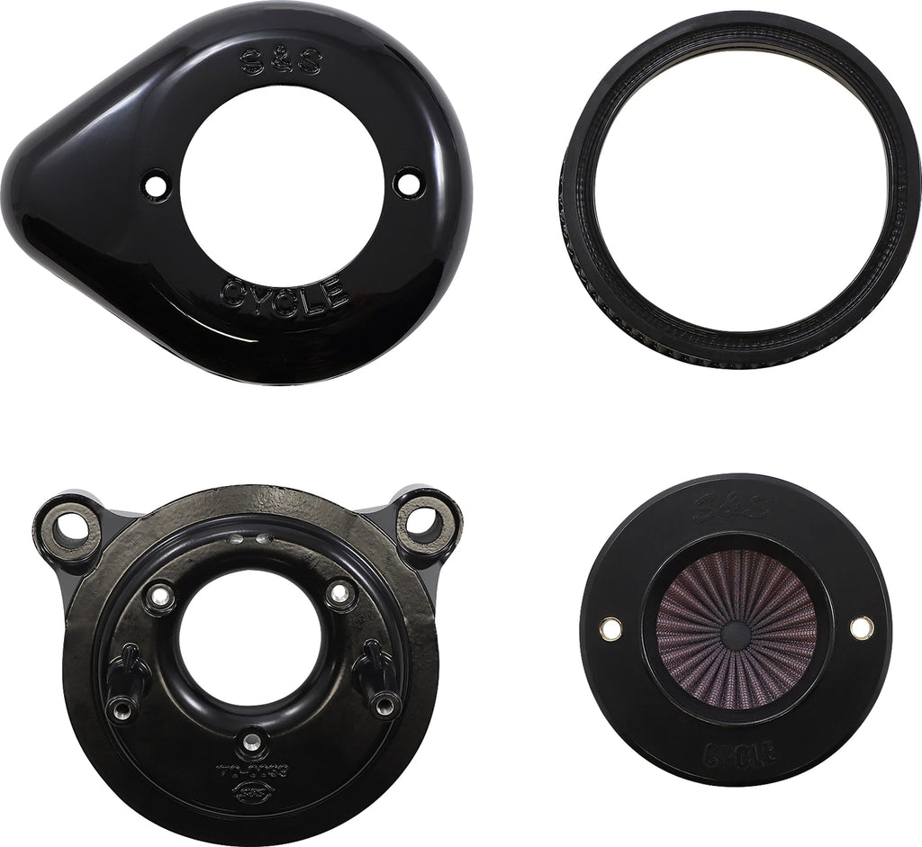 S&S Air Stinger Stealth Air Cleaner Kit for Harley Touring & Softail (2008–2017)