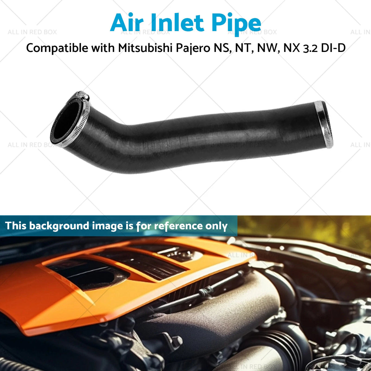 Charge Air Pipe Inlet Hose for Mitsubishi Pajero IV V80 (2006–2015) 1505A361