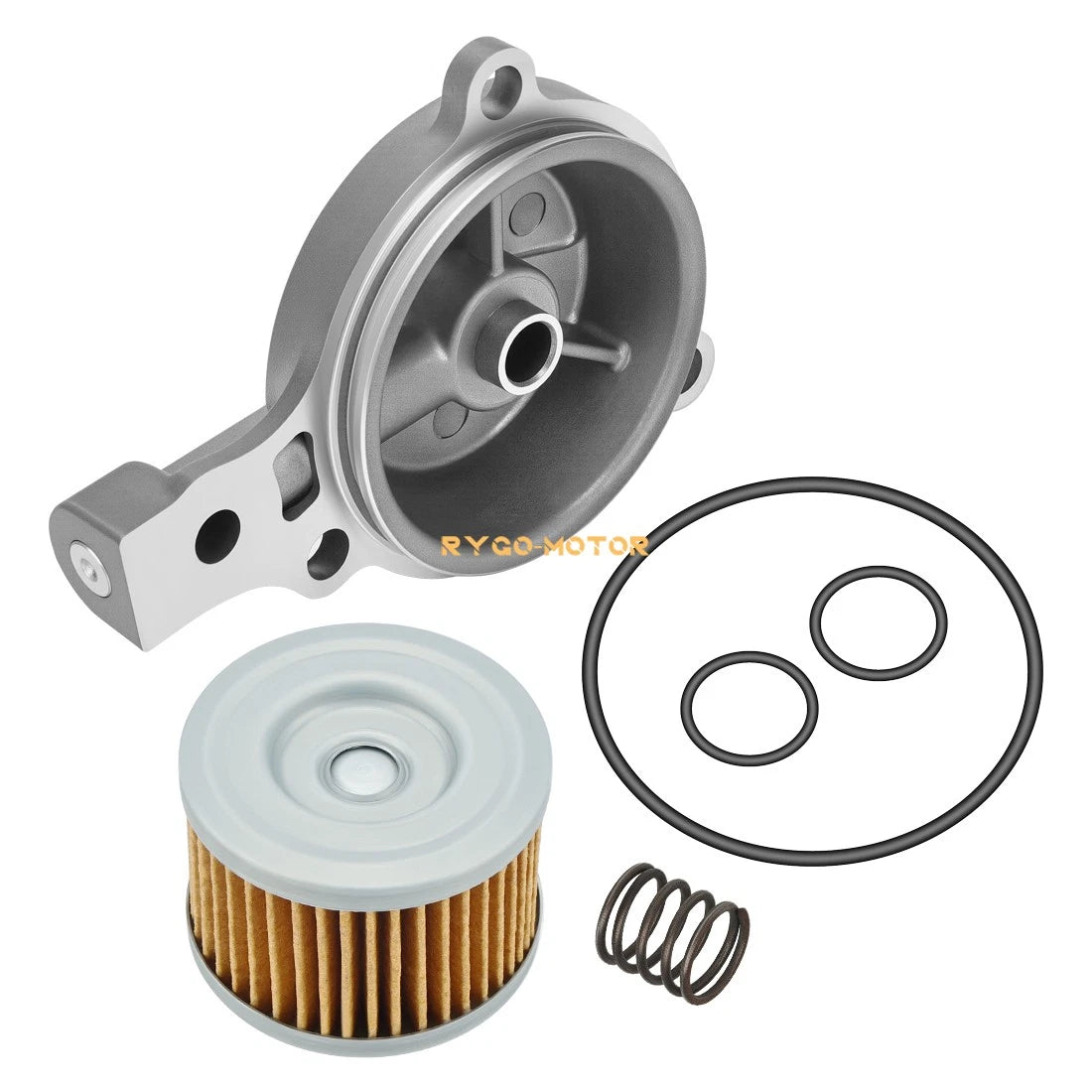 Oil Filter Cover & Filter w/Spring O-Ring for Honda Rancher TRX350 (2000–2006)