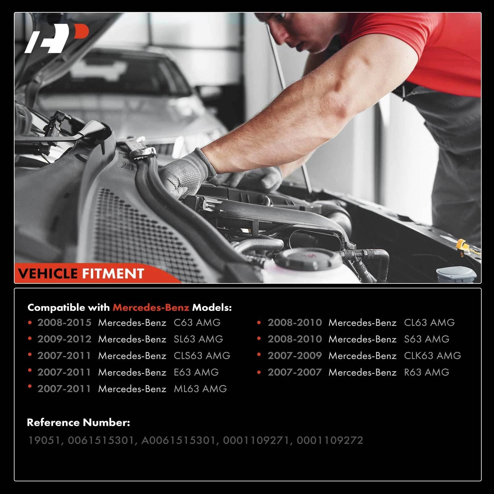 Starter for Mercedes-Benz SL63 AMG (2009-2012)
