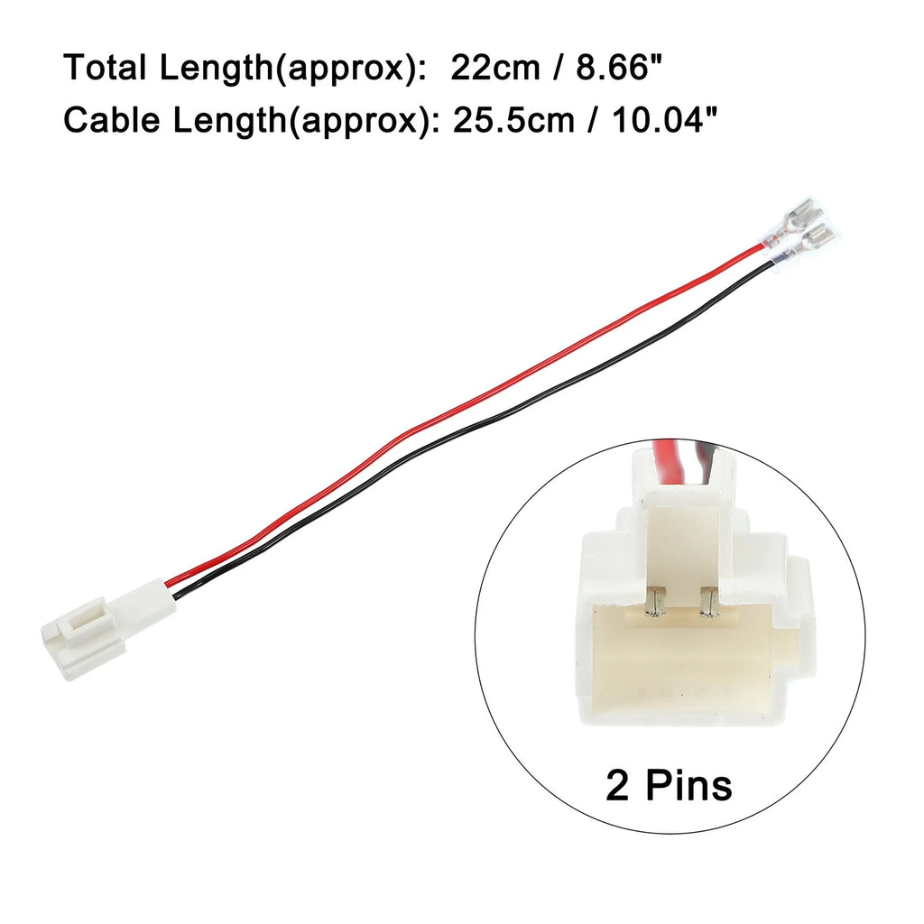 2X Car Speaker Connector Wire Harness Adapter for Kia Toyota