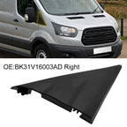 Black Door Mirror Triangle Moulding for Ford Transit MK8 MK9 (2014–Present)