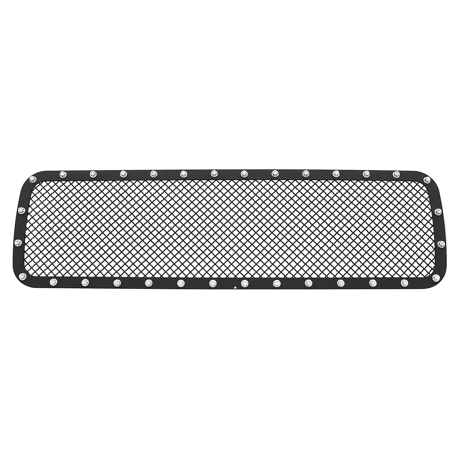 Stainless Black Bumper Mesh Grille Rivet Studs for Nissan Armada/Titan (2004-2007)