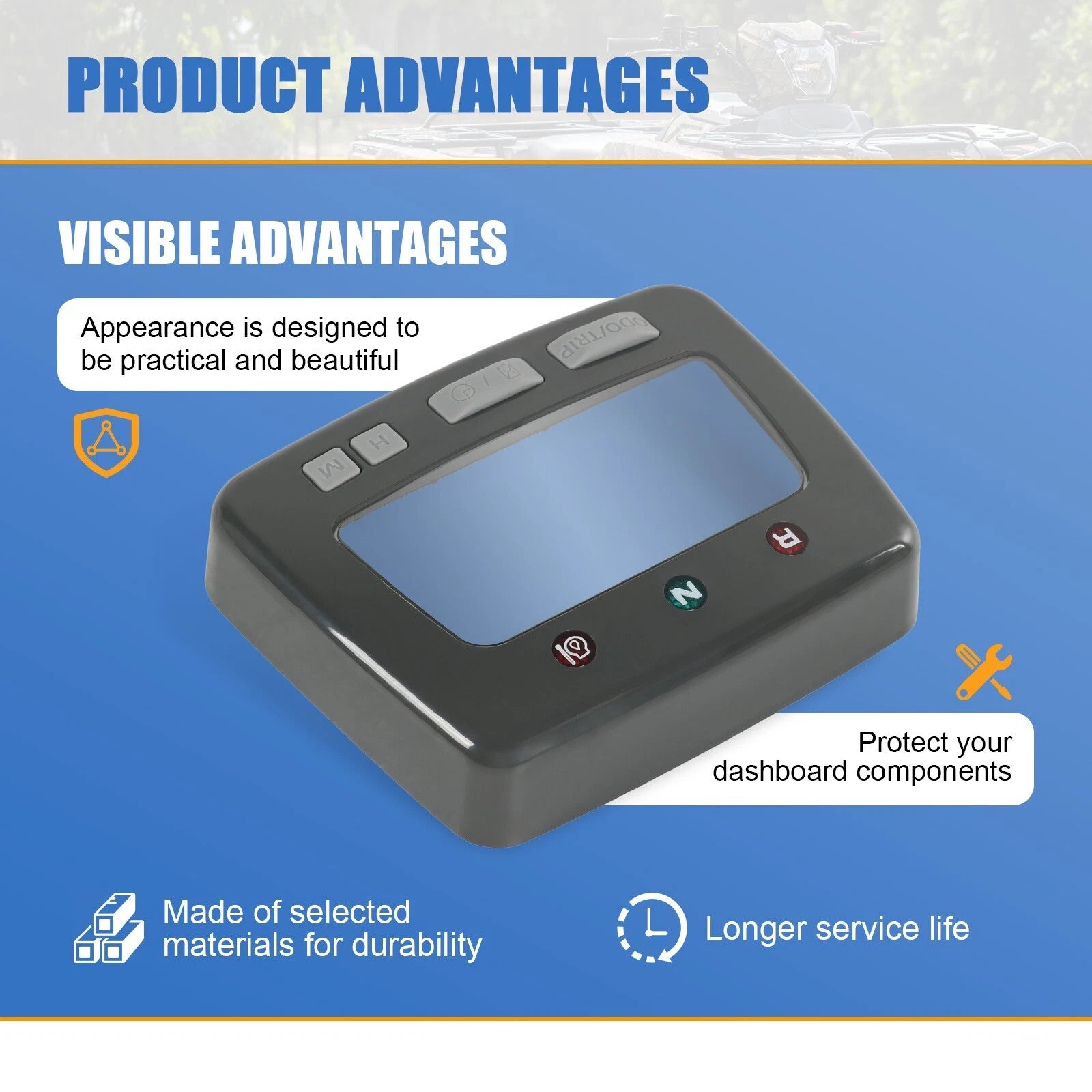 Combo Meter Case for Honda FourTrax Foreman Rancher TRX350 450 500