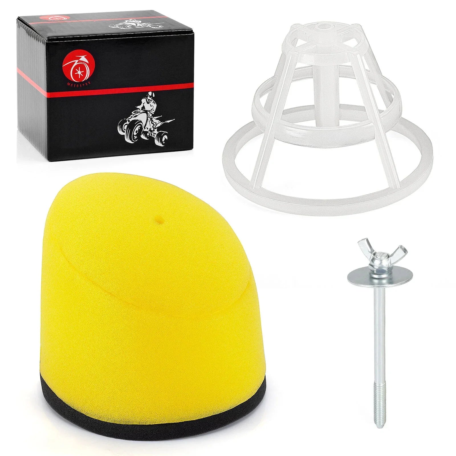 air filter cage holder wing nut for Kawasaki KX100/KX112/KX80/KX85 (1991–2024)