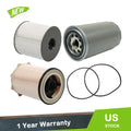 Set of 2 Diesel Fuel & Oil Filters for Ram 2500 3500 4500 5500 (2019–2021)