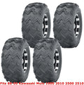 Set of 4 WANDA ATV Tires 22x11-10 for Kawasaki Mule 1000/2500/2510 (1988–2010)