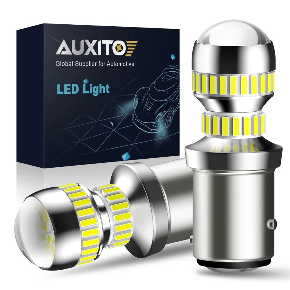 2X LED Reverse Brake Turn Signal Parking Light Bulbs for Various Vehicles (YYYY–YYYY)