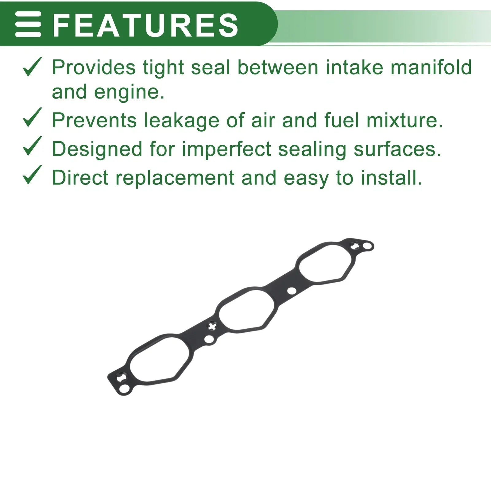 Engine Intake Manifold Gasket for Mercedes-Benz C230 (2006-2007)
